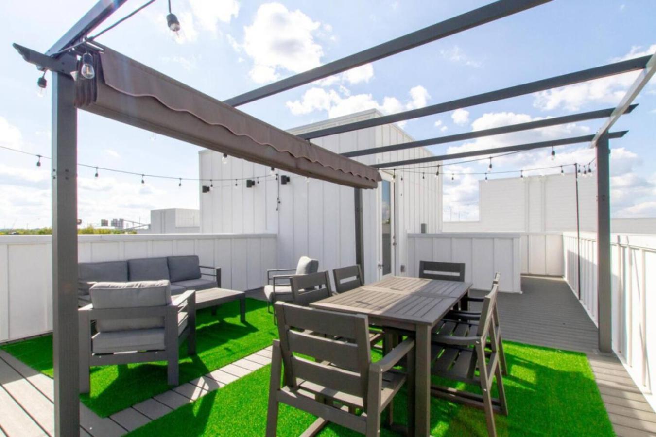 Skyline Serenity Rooftop Patio With Ping Pong Villa Нашвил Екстериор снимка